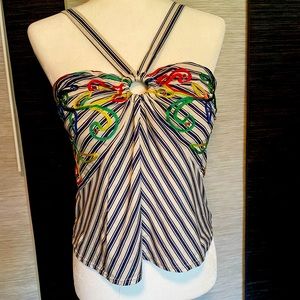 Anthropology Halter Top